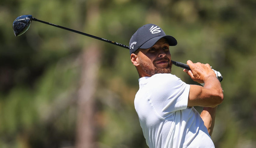 Steph Curry Hits Spectacular Hole-in-One at Celebrity Golf Tournament