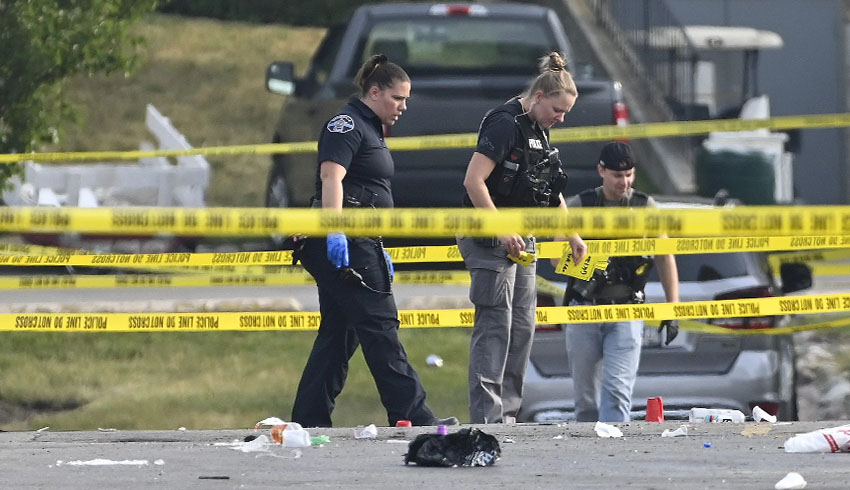 Tragedy strikes as a gunman wearing a ballistic vest unleashes a mass shooting in southwest Philadelphia