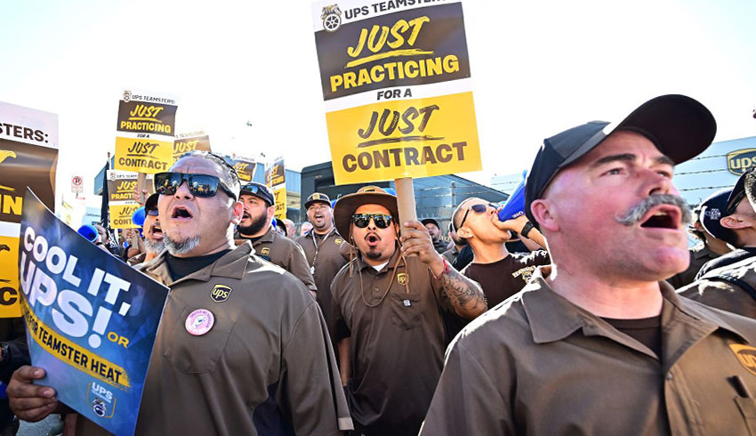 UPS and Teamsters Reach Labor Deal, Potentially Avoiding Crippling Strike