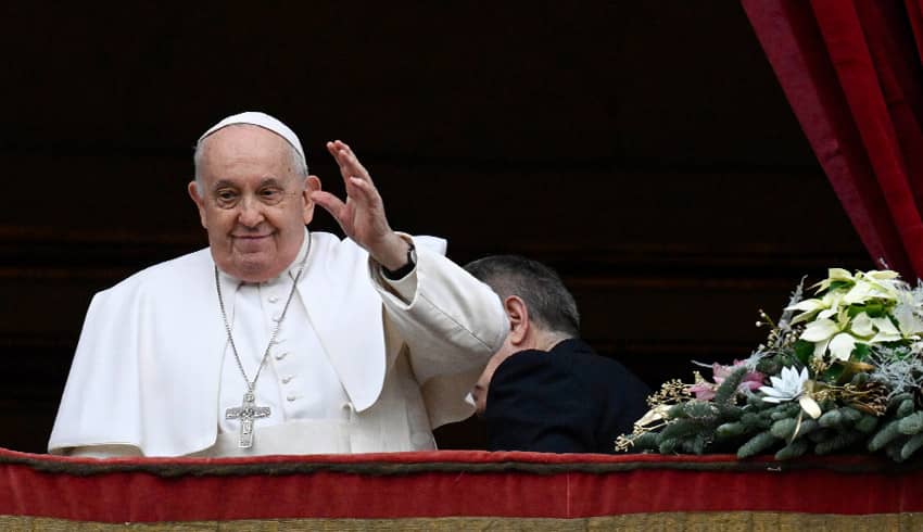 Pope Francis Calls for Peace Amidst Gaza Conflict in Christmas Address